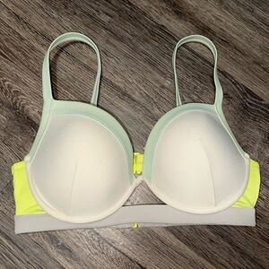 Victoria’s Secret VS PINK Bra Push Up Bikini Swim Top Size 34D